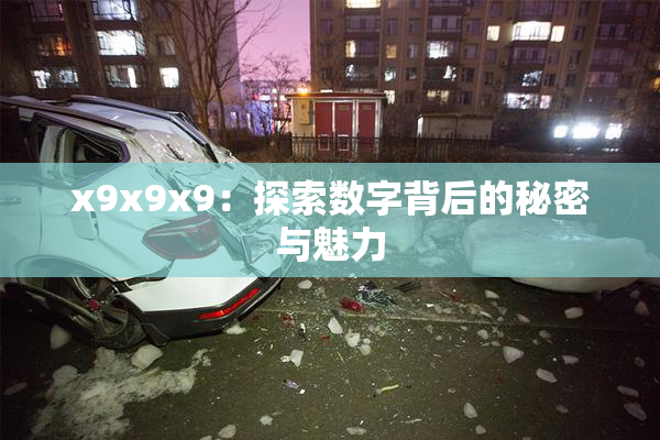 x9x9x9：探索数字背后的秘密与魅力