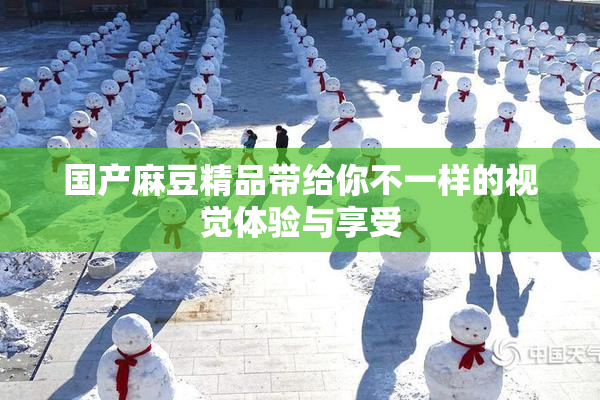 国产麻豆精品带给你不一样的视觉体验与享受