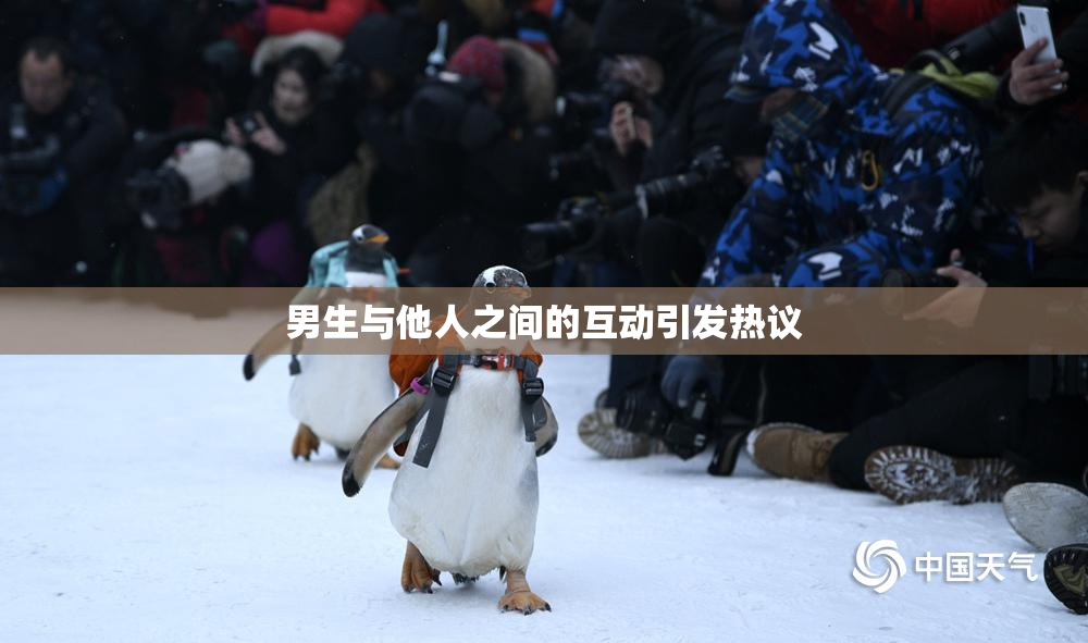 男生与他人之间的互动引发热议