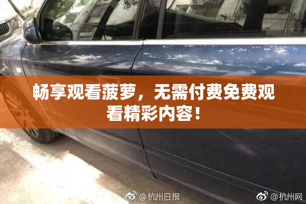 畅享观看菠萝，无需付费免费观看精彩内容！