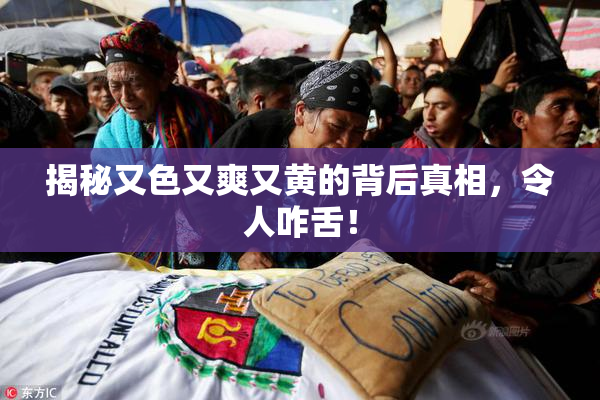 揭秘又色又爽又黄的背后真相，令人咋舌！