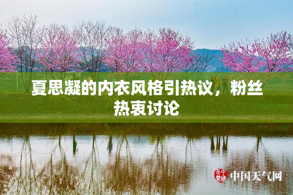 夏思凝的内衣风格引热议，粉丝热衷讨论