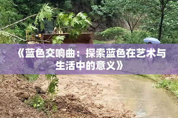 《蓝色交响曲：探索蓝色在艺术与生活中的意义》