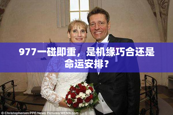 977一碰即重，是机缘巧合还是命运安排？
