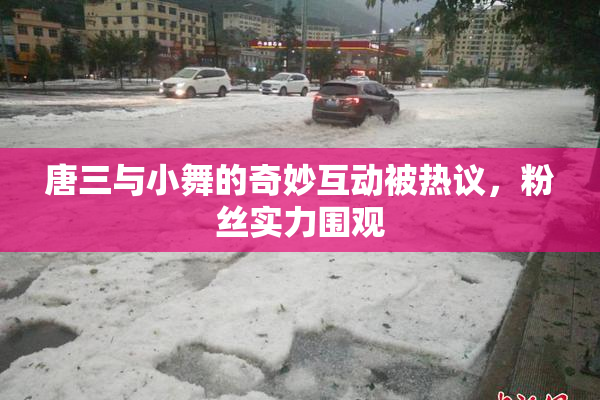 唐三与小舞的奇妙互动被热议，粉丝实力围观