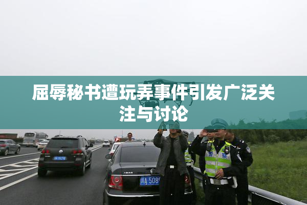 屈辱秘书遭玩弄事件引发广泛关注与讨论