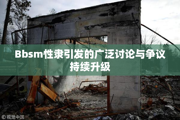 Bbsm性隶引发的广泛讨论与争议持续升级