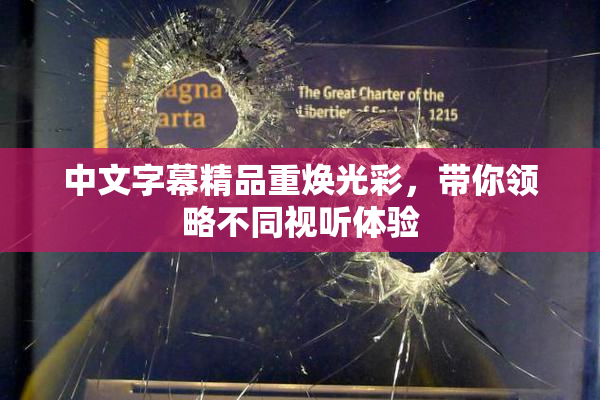 中文字幕精品重焕光彩，带你领略不同视听体验