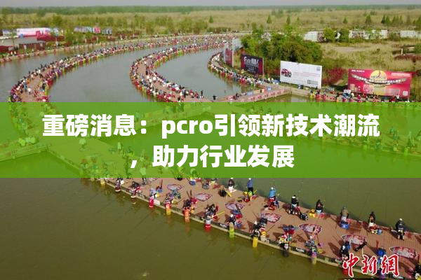 重磅消息：pcro引领新技术潮流，助力行业发展