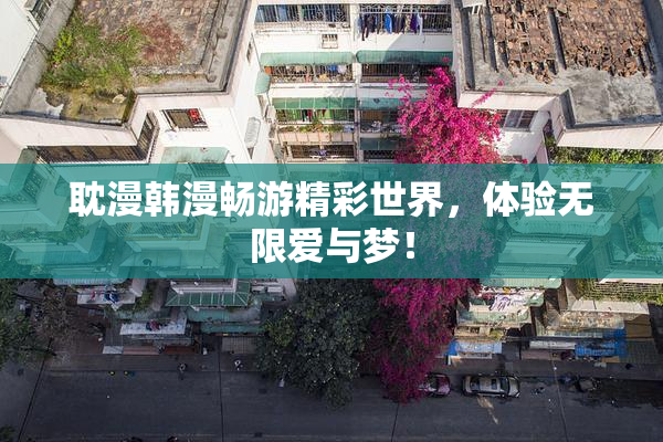 耽漫韩漫畅游精彩世界，体验无限爱与梦！