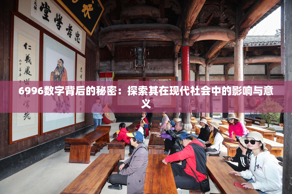 6996数字背后的秘密：探索其在现代社会中的影响与意义