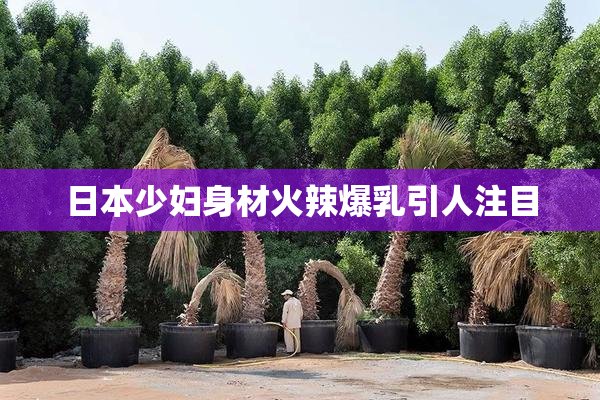 日本少妇身材火辣爆乳引人注目