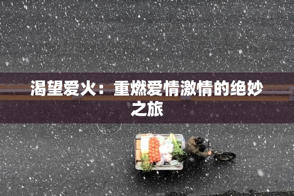 渴望爱火：重燃爱情激情的绝妙之旅