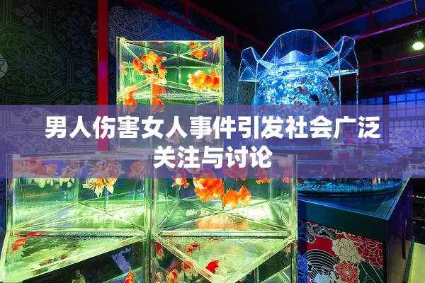 男人伤害女人事件引发社会广泛关注与讨论