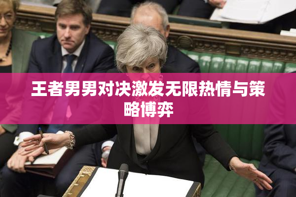 王者男男对决激发无限热情与策略博弈