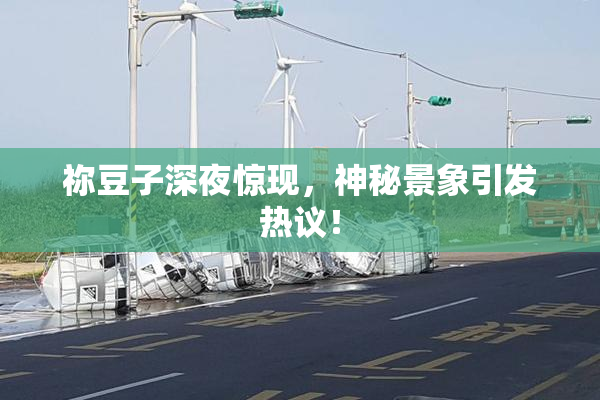 祢豆子深夜惊现，神秘景象引发热议！