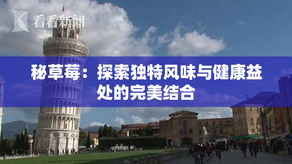 秘草莓：探索独特风味与健康益处的完美结合