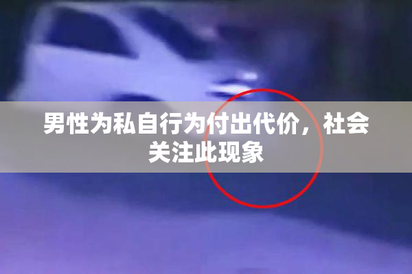 男性为私自行为付出代价，社会关注此现象