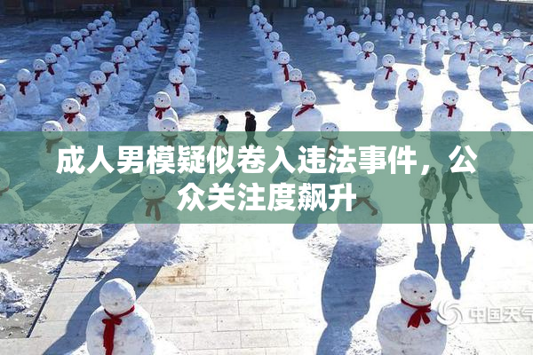 成人男模疑似卷入违法事件，公众关注度飙升