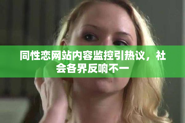 同性恋网站内容监控引热议，社会各界反响不一