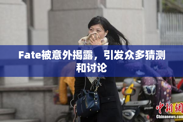 Fate被意外揭露，引发众多猜测和讨论