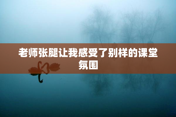 老师张腿让我感受了别样的课堂氛围