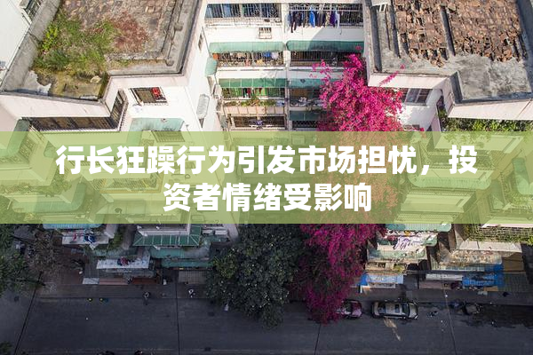 行长狂躁行为引发市场担忧，投资者情绪受影响