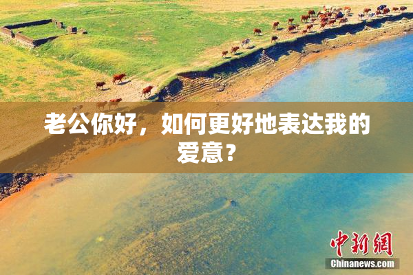 老公你好，如何更好地表达我的爱意？