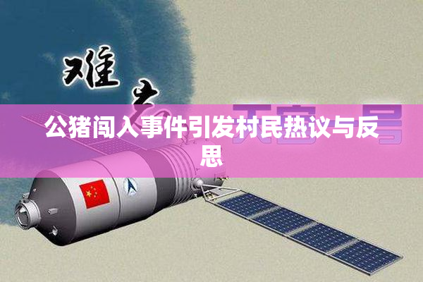 公猪闯入事件引发村民热议与反思