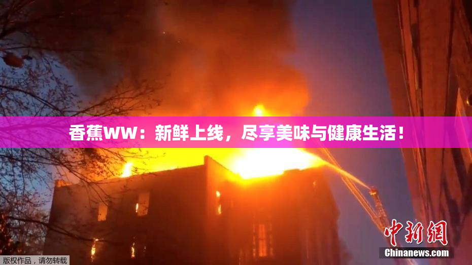 香蕉WW：新鲜上线，尽享美味与健康生活！