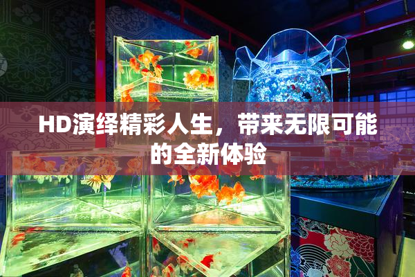 HD演绎精彩人生，带来无限可能的全新体验