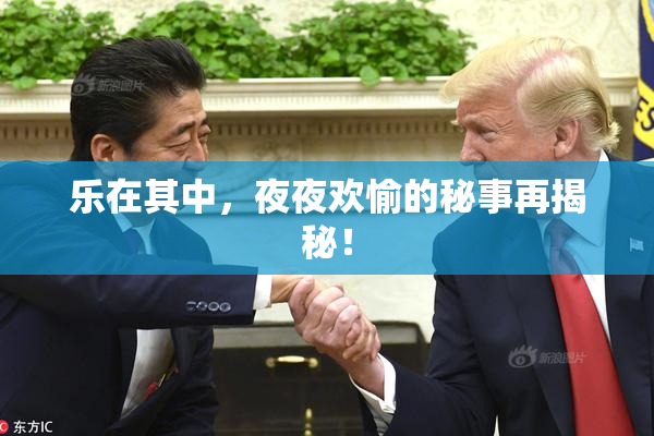 乐在其中，夜夜欢愉的秘事再揭秘！