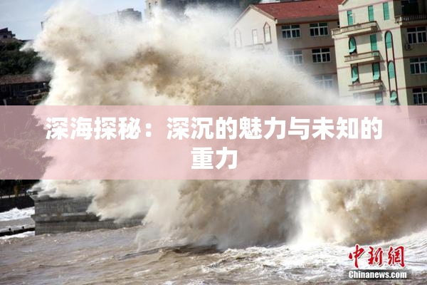 深海探秘：深沉的魅力与未知的重力