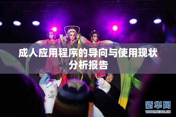 成人应用程序的导向与使用现状分析报告