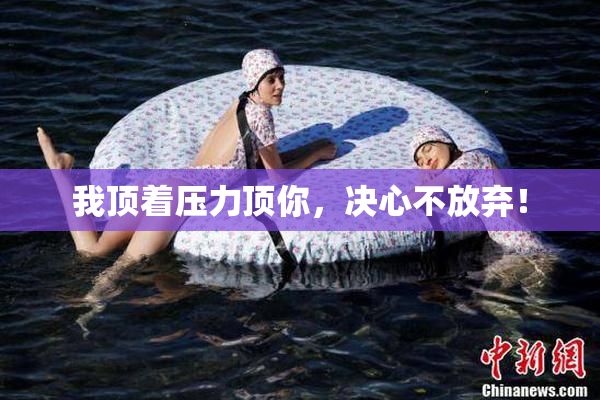 我顶着压力顶你，决心不放弃！
