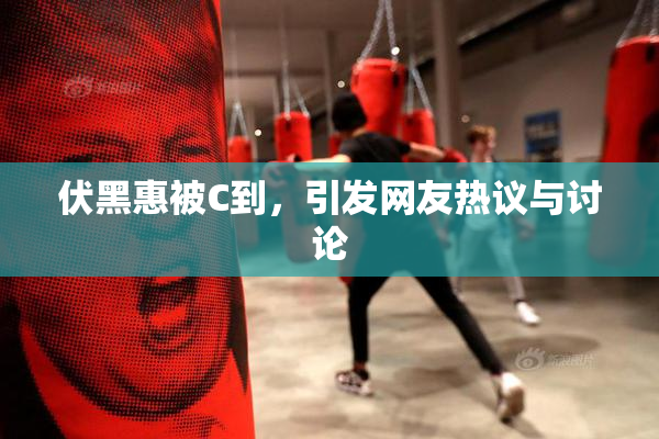 伏黑惠被C到，引发网友热议与讨论