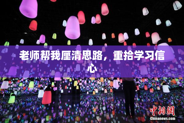 老师帮我厘清思路，重拾学习信心