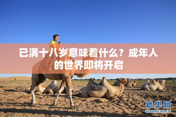 已满十八岁意味着什么？成年人的世界即将开启