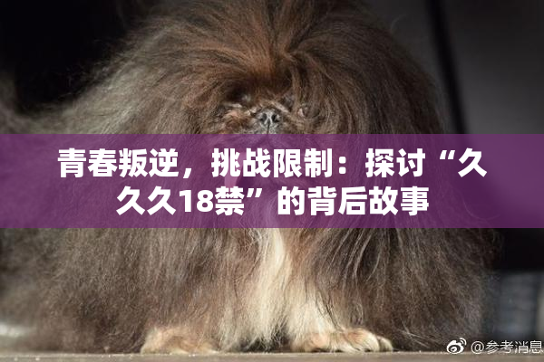 青春叛逆，挑战限制：探讨“久久久18禁”的背后故事