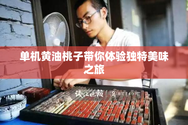 单机黄油桃子带你体验独特美味之旅
