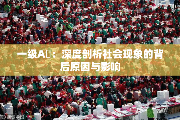 一级A婬：深度剖析社会现象的背后原因与影响