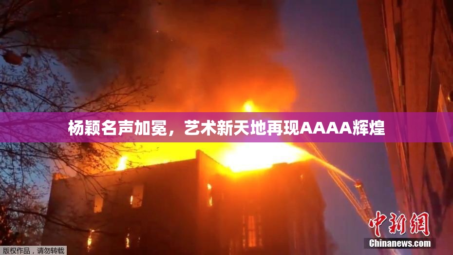 杨颖名声加冕，艺术新天地再现AAAA辉煌