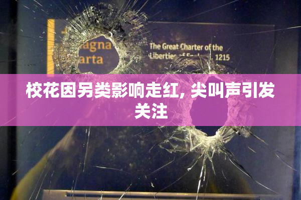 校花因另类影响走红, 尖叫声引发关注