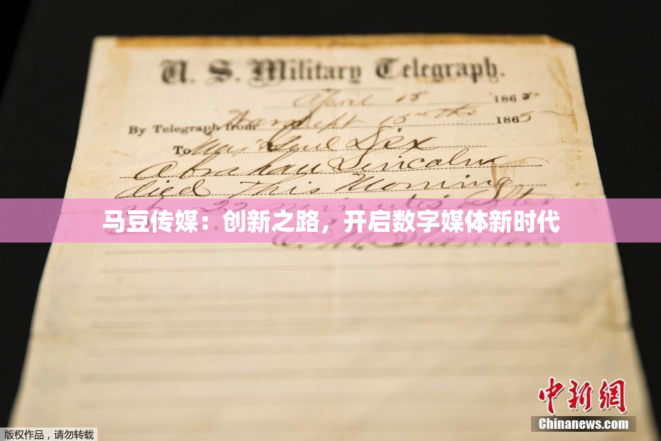马豆传媒：创新之路，开启数字媒体新时代