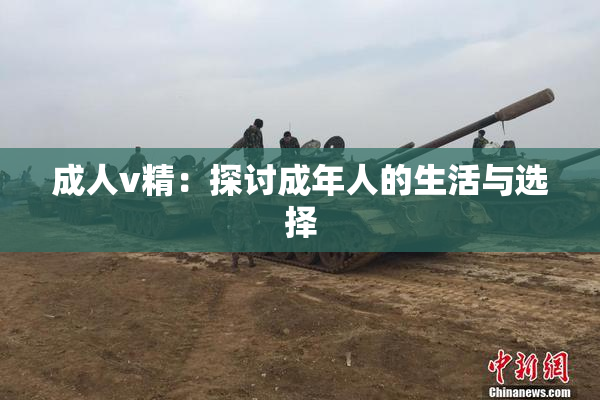 成人v精：探讨成年人的生活与选择