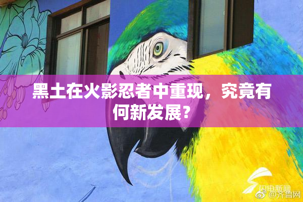 黑土在火影忍者中重现，究竟有何新发展？