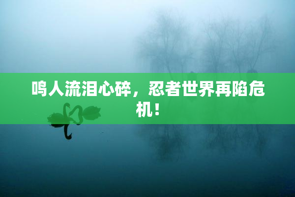 鸣人流泪心碎，忍者世界再陷危机！
