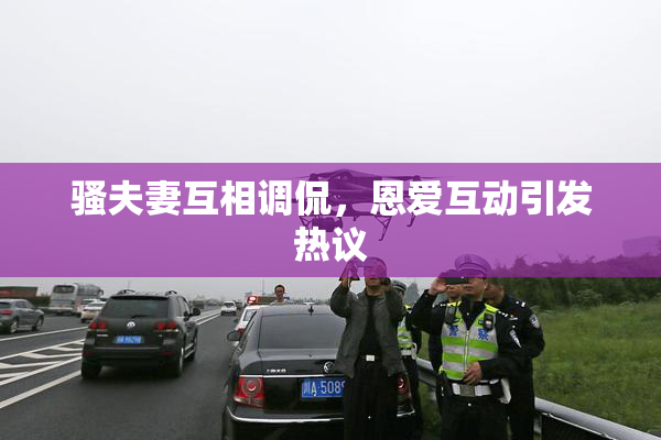 骚夫妻互相调侃，恩爱互动引发热议