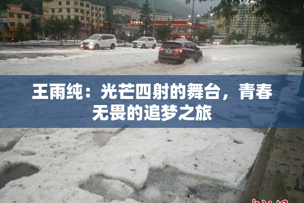 王雨纯：光芒四射的舞台，青春无畏的追梦之旅