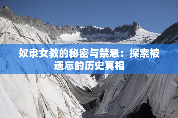 奴隶女教的秘密与禁忌：探索被遗忘的历史真相
